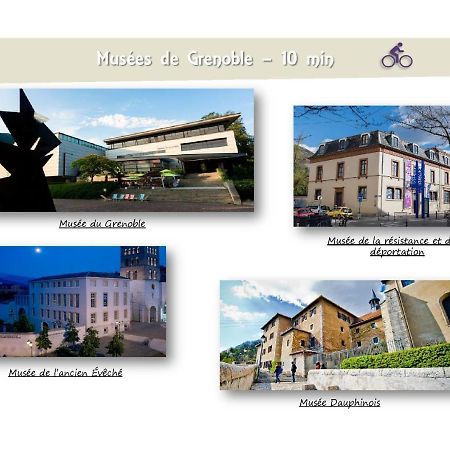 Le 62 - Spacieux T2 Avec Jardin, Parking & Tramway Grenoble Ngoại thất bức ảnh